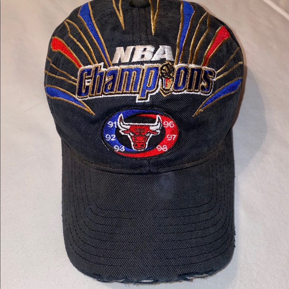 NBA Bulls Michael Jordan 6x Champ Hat Last Dance
